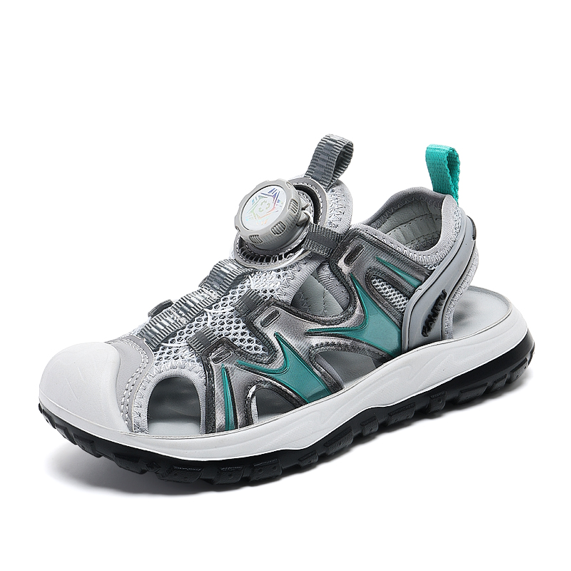 Детские сандалии с нескользящей подошвой SHIBU, серый
Детские сандалии с нескользящей подошвой SHIBU, серый