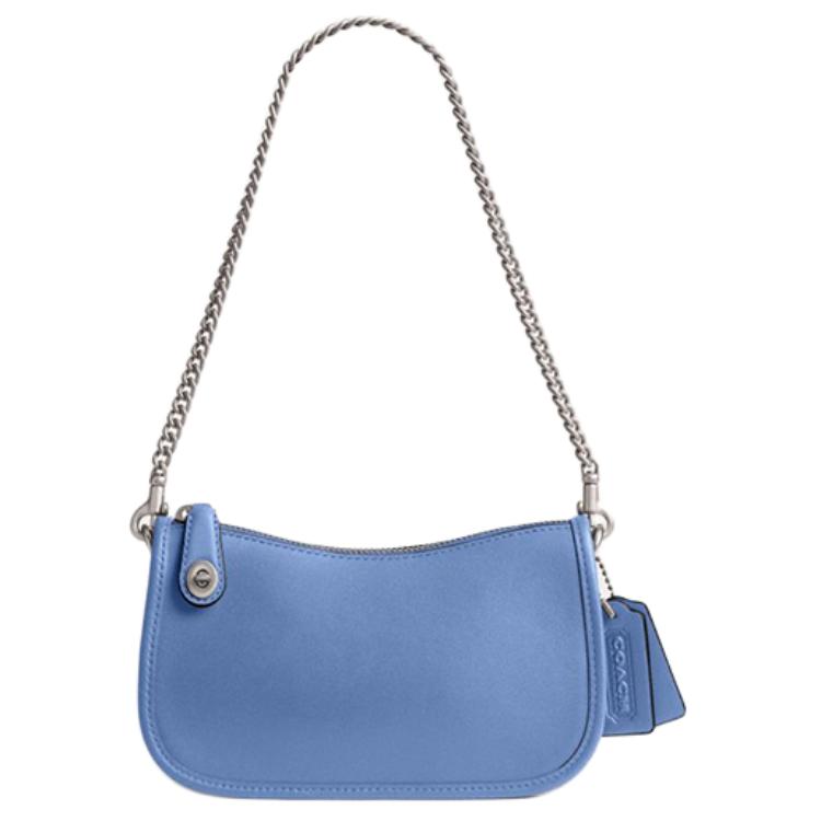 Сумка через плечо из кожи коровы Coach, женская, пыльно-голубой
Сумка через плечо из кожи коровы Coach, женская, пыльно-голубой