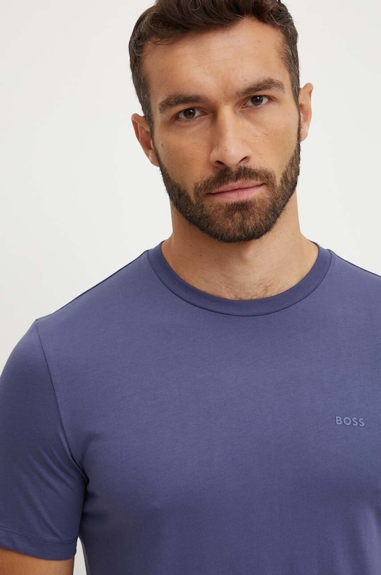 Хлопковая футболка Boss, темно-синий
Хлопковая футболка Boss, темно-синий