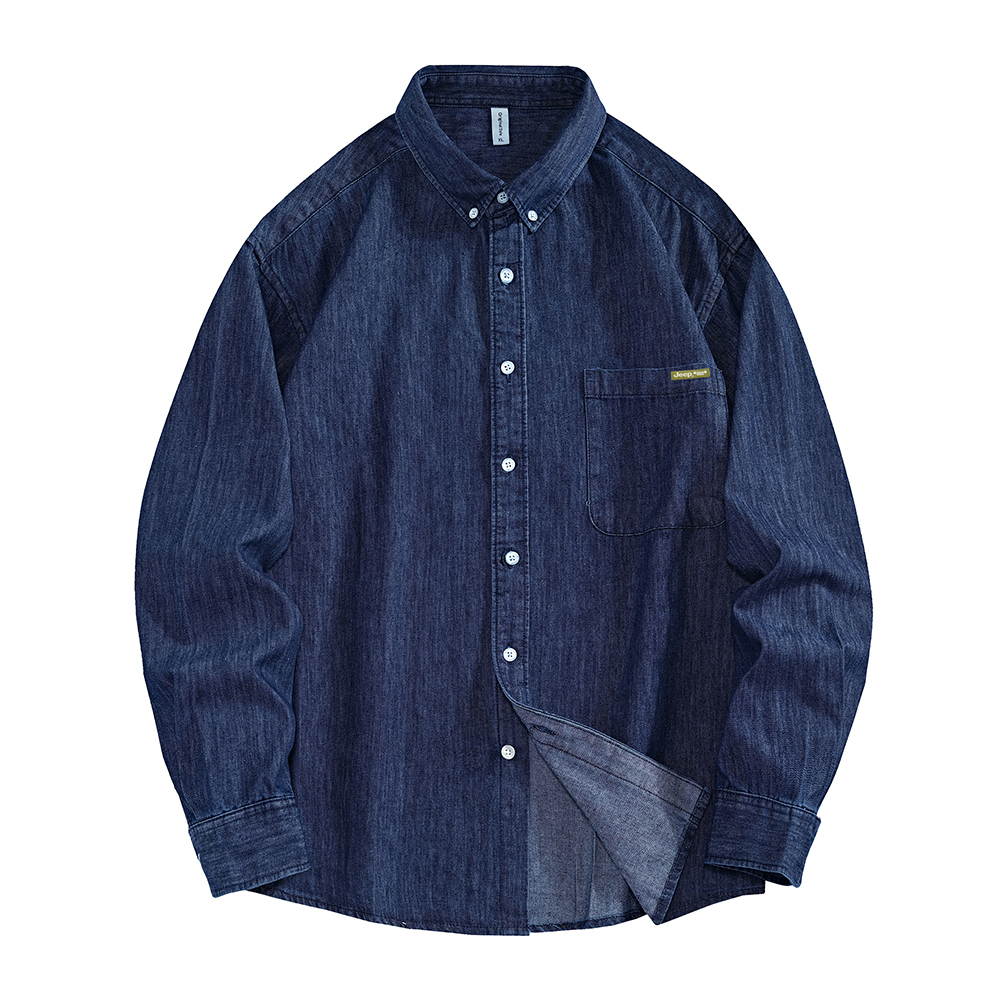 Рубашка унисекс Jeep, темно-синий
Рубашка унисекс Jeep, темно-синий