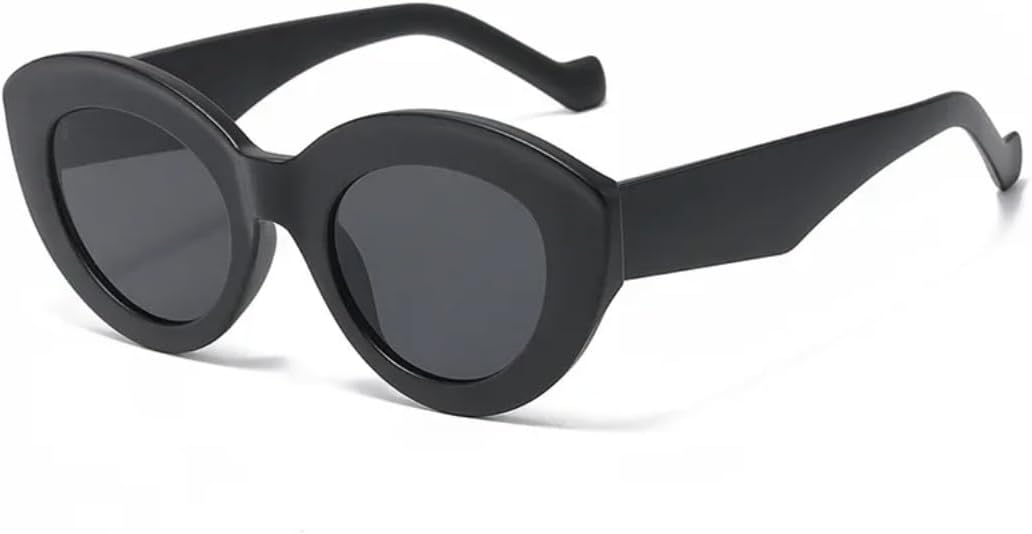 Модные солнцезащитные очки большого размера «кошачий глаз» для женщин с зелеными полосками, ретро-очки с защитой от УФ-излучения для мужчин, трендовые овальные солнцезащитные очки SZVVBKK, C6 Matte Black
Модные солнцезащитные очки большого размера «кошачий глаз» для женщин с зелеными полосками, ретро-очки с защитой от УФ-излучения для мужчин, трендовые овальные солнцезащитные очки SZVVBKK, C6 Matte Black