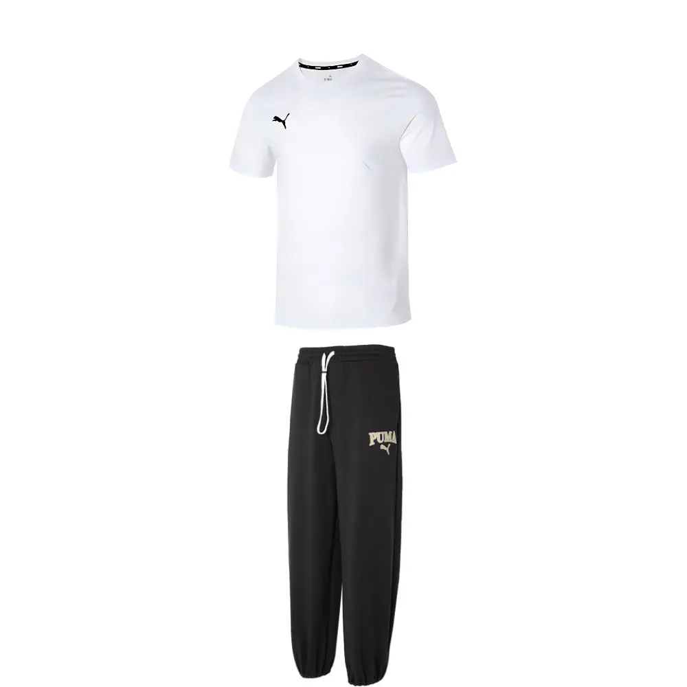 PUMA Спортивный комплект мужской White Top+Black Bottom
PUMA Спортивный комплект мужской White Top+Black Bottom