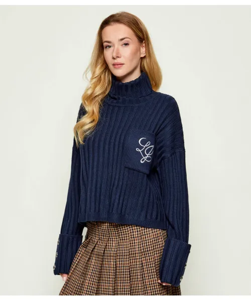 Водолазка Loose fit Liu Jo, синий
Водолазка Loose fit Liu Jo, синий