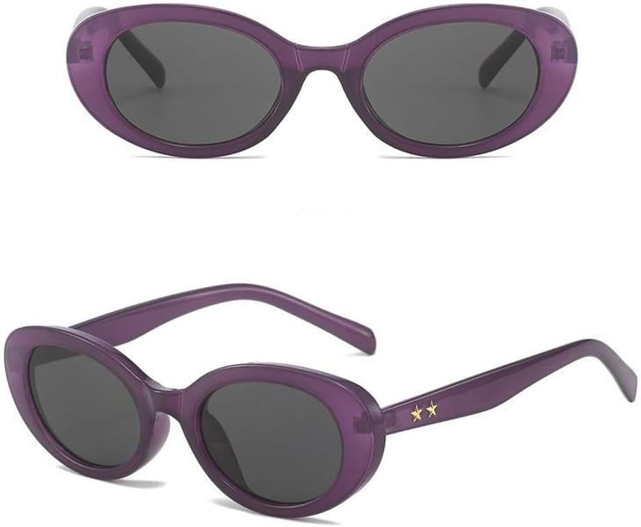 Стильные солнцезащитные очки для женщин овальной формы с защитой от УФ-излучения UV400, солнцезащитные очки для мужчин и женщин для путешествий, фиолетово-серые MTZJH, One Color
Стильные солнцезащитные очки для женщин овальной формы с защитой от УФ-излучения UV400, солнцезащитные очки для мужчин и женщин для путешествий, фиолетово-серые MTZJH, One Color