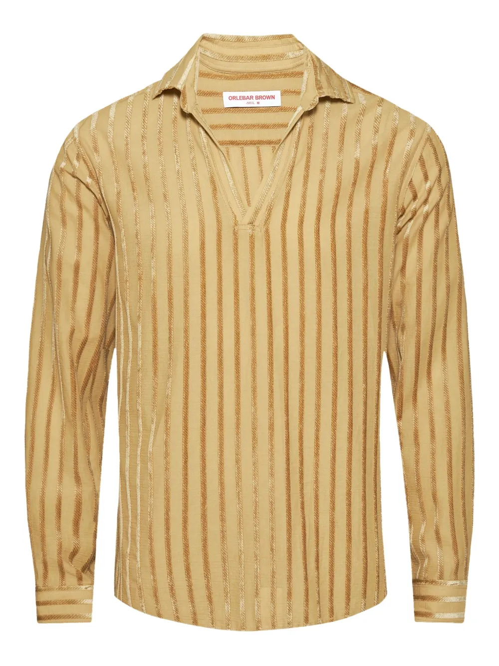 Рубашка Ridley из шенилла в тональную полоску Orlebar Brown, желтый
Рубашка Ridley из шенилла в тональную полоску Orlebar Brown, желтый