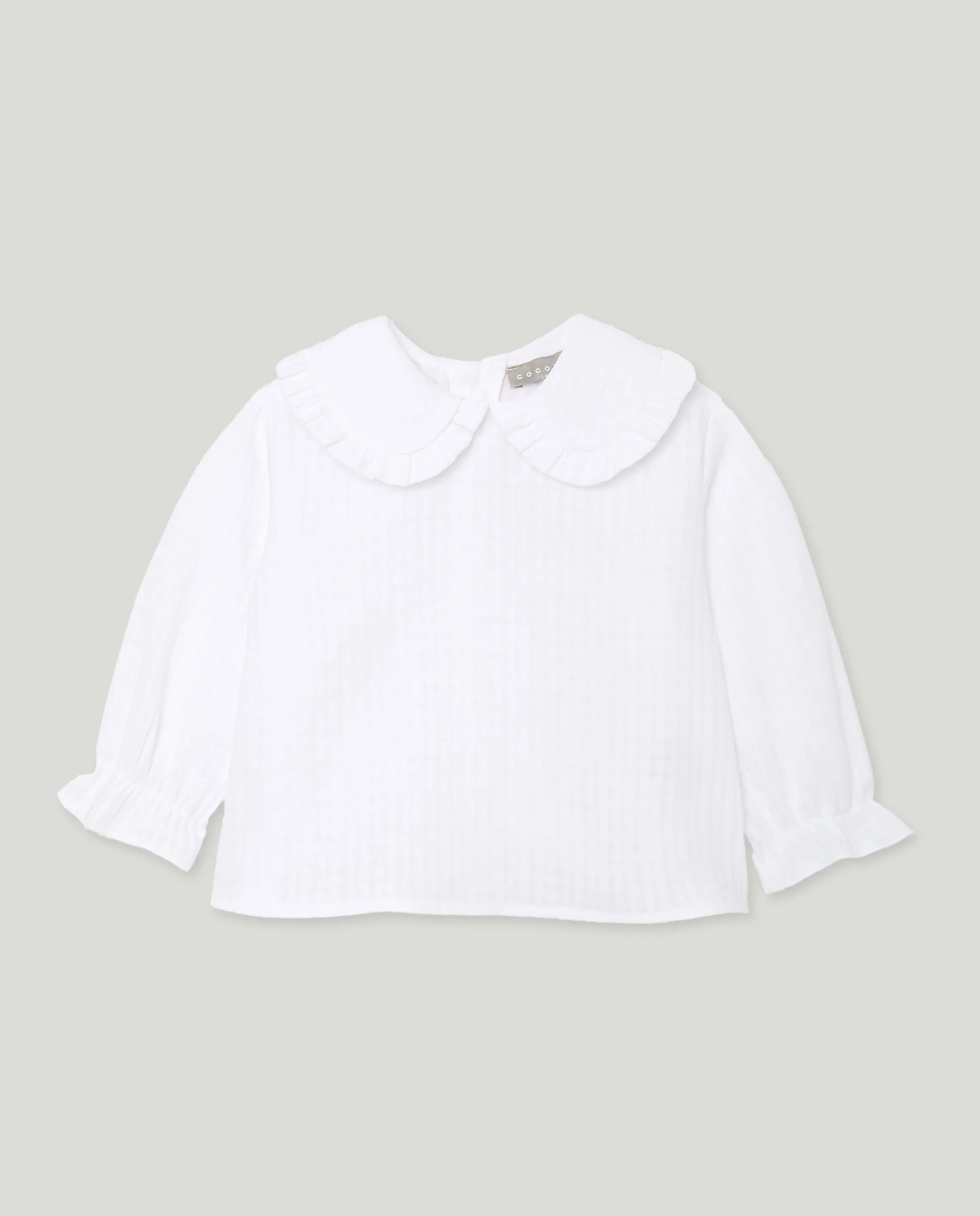 Блузка с большим детским воротником и длинным рукавом для малышей Coconut El Corte Inglés, белый
Блузка с большим детским воротником и длинным рукавом для малышей Coconut El Corte Inglés, белый