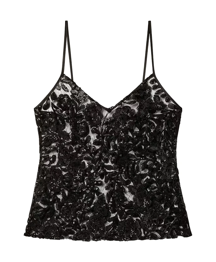 Топ без рукавов с вышивкой Golden Goose, черный
Топ без рукавов с вышивкой Golden Goose, черный