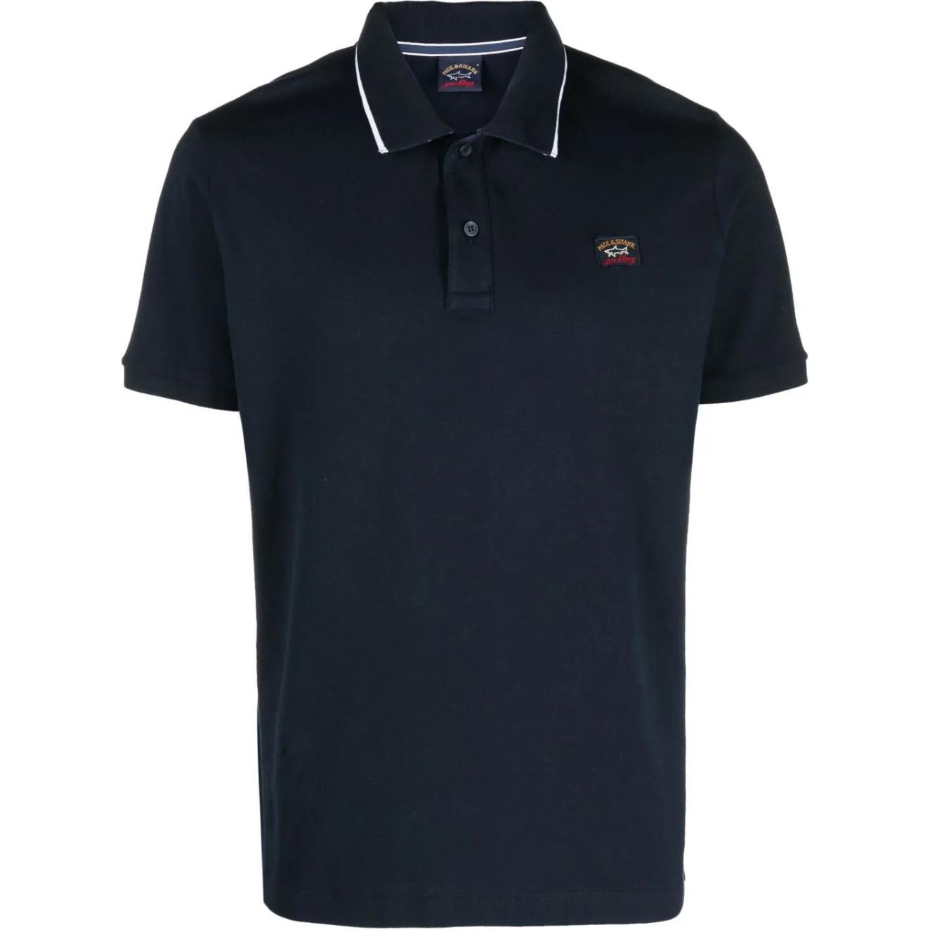 Хлопковая поло с нашивкой-логотипом Paul & Shark, синий
Хлопковая поло с нашивкой-логотипом Paul & Shark, синий
