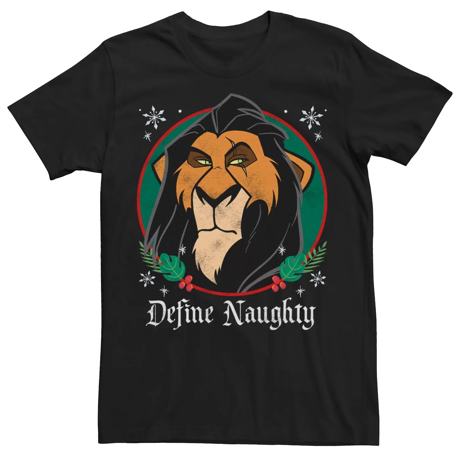 Мужская футболка Disney The Lion King Scar Define Naughty Tee Licensed Character
Мужская футболка Disney The Lion King Scar Define Naughty Tee Licensed Character
