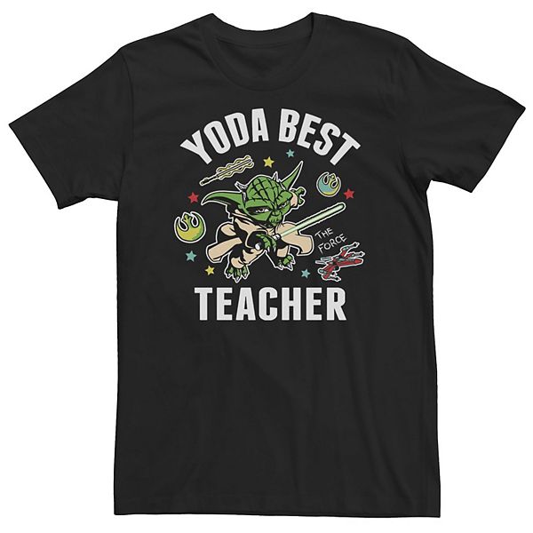 Футболка Big & tall Yoda Best Teacher Star Wars
Футболка Big & tall Yoda Best Teacher Star Wars