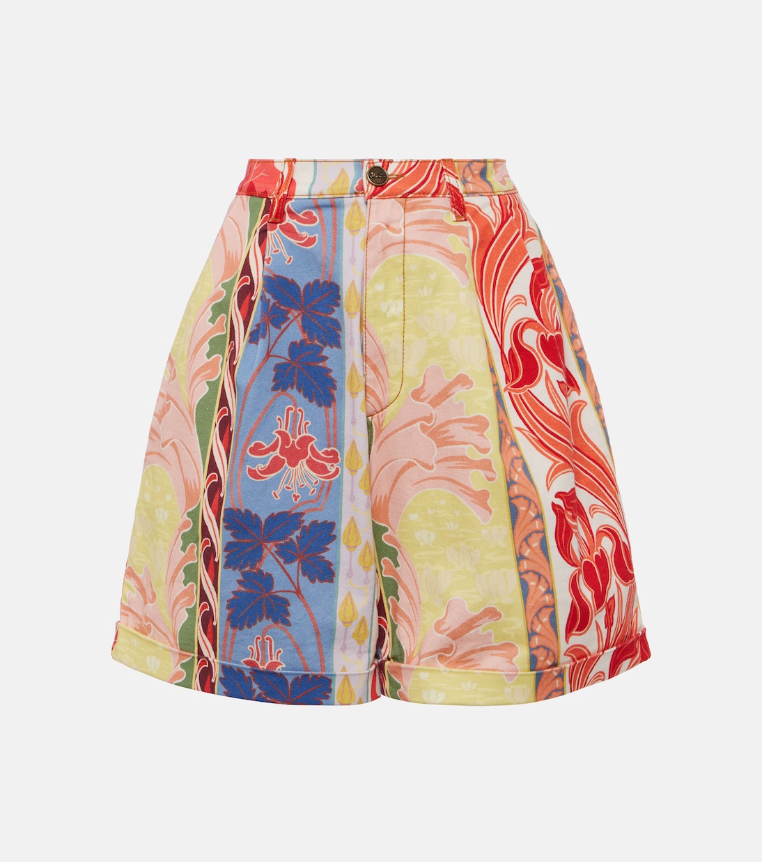 Джинсовые шорты с принтом Etro, Print On White Base 
Джинсовые шорты с принтом Etro, Print On White Base