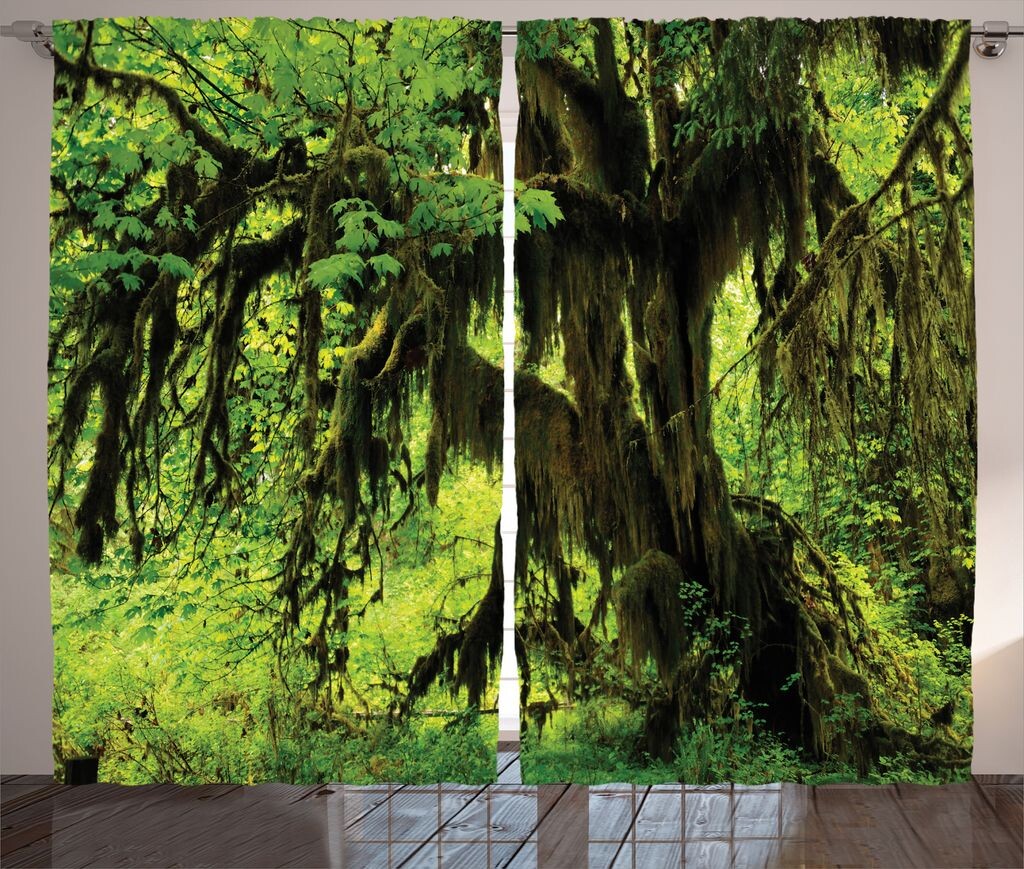 ABAKUHAUS Tree Rustic Curtain, Moss Jungle Wildlife, универсальные ленточные шторы для гостиной с петлями и крючками, 280 x 260 см,, белый
ABAKUHAUS Tree Rustic Curtain, Moss Jungle Wildlife, универсальные ленточные шторы для гостиной с петлями и крючками, 280 x 260 см,, белый