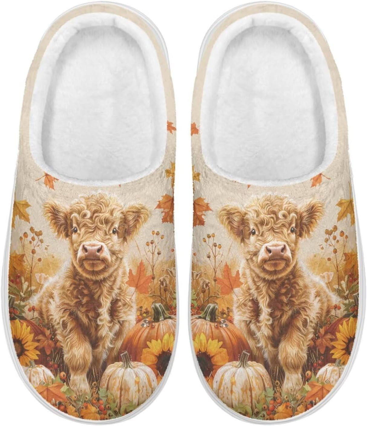 Домашние тапочки из пенной мемори-пены Pynewomyt для женщин и мужчин, осенние тапочки для дома и отеля, с закрытым носком, для спальни, для использования в помещении, Sunflower Pumpkin Cattle
Домашние тапочки из пенной мемори-пены Pynewomyt для женщин и мужчин, осенние тапочки для дома и отеля, с закрытым носком, для спальни, для использования в помещении, Sunflower Pumpkin Cattle