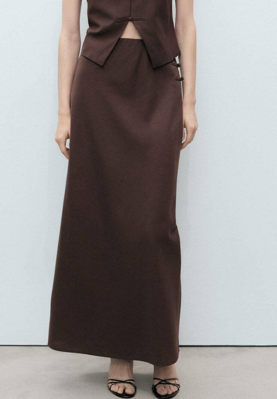 Длинная юбка LAGUNA Mango, коричневый
Длинная юбка LAGUNA Mango, коричневый