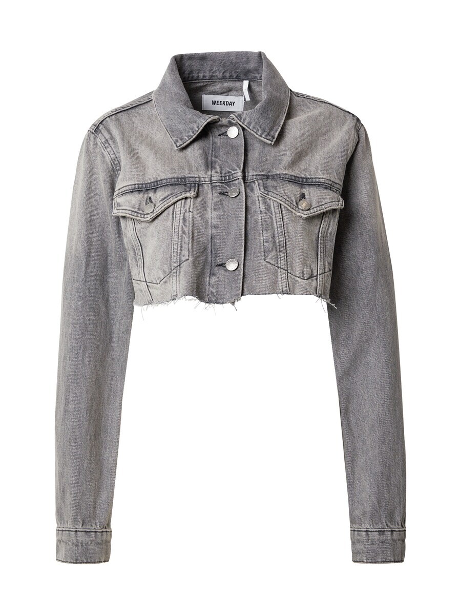 Куртка WEEKDAY Between-Season, серый деним 
Куртка WEEKDAY Between-Season, серый деним