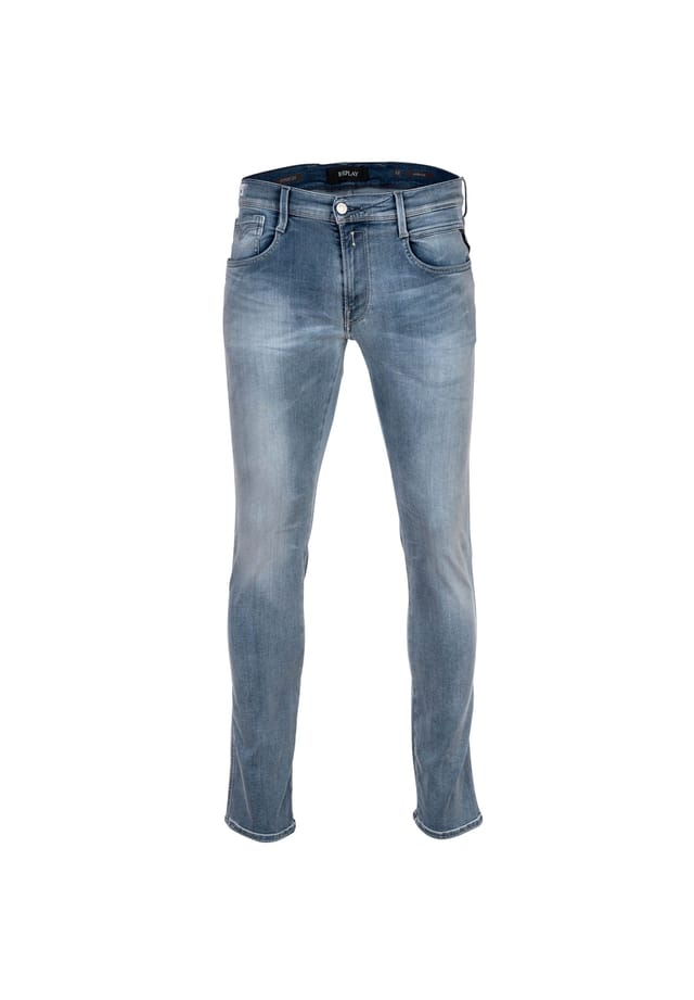 Джинсы - гиперфлекс анбас стрейч деним облегающий крой Replay, синий
Джинсы - гиперфлекс анбас стрейч деним облегающий крой Replay, синий