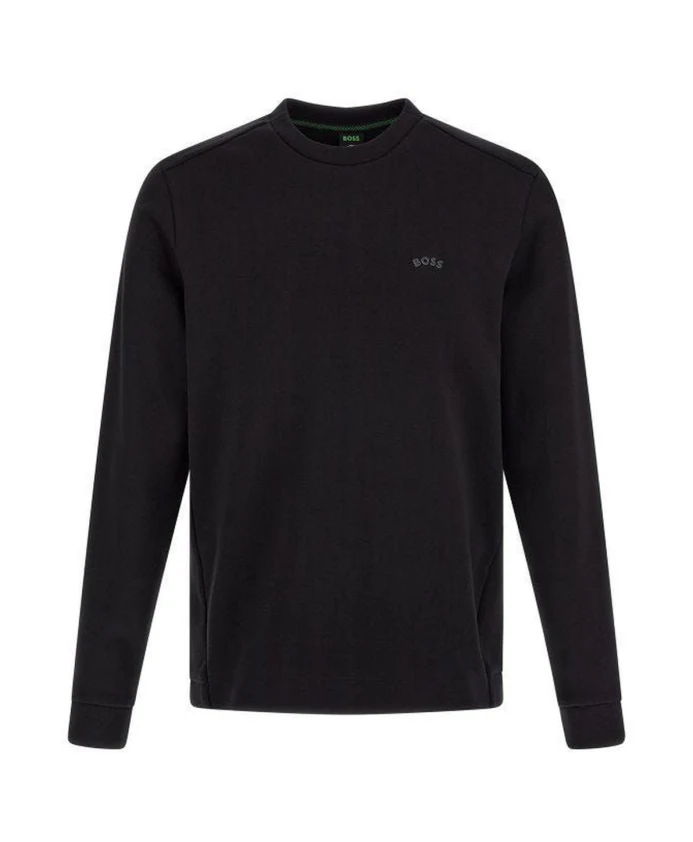 Классическая черная толстовка с круглым вырезом Hugo, черный
Классическая черная толстовка с круглым вырезом Hugo, черный