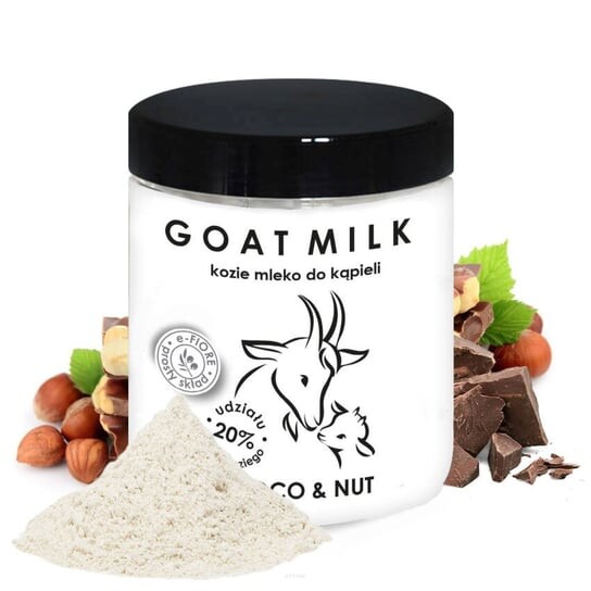 Козье молоко для ванн с коллагеном и пантенолом, Грецкий орех в шоколаде, 400г E-Fiore 
Козье молоко для ванн с коллагеном и пантенолом, Грецкий орех в шоколаде, 400г E-Fiore