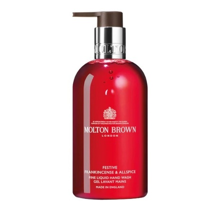 Праздничное ладан и душистый перец, жидкое мыло для рук - 300 мл Molton Brown
Праздничное ладан и душистый перец, жидкое мыло для рук - 300 мл Molton Brown