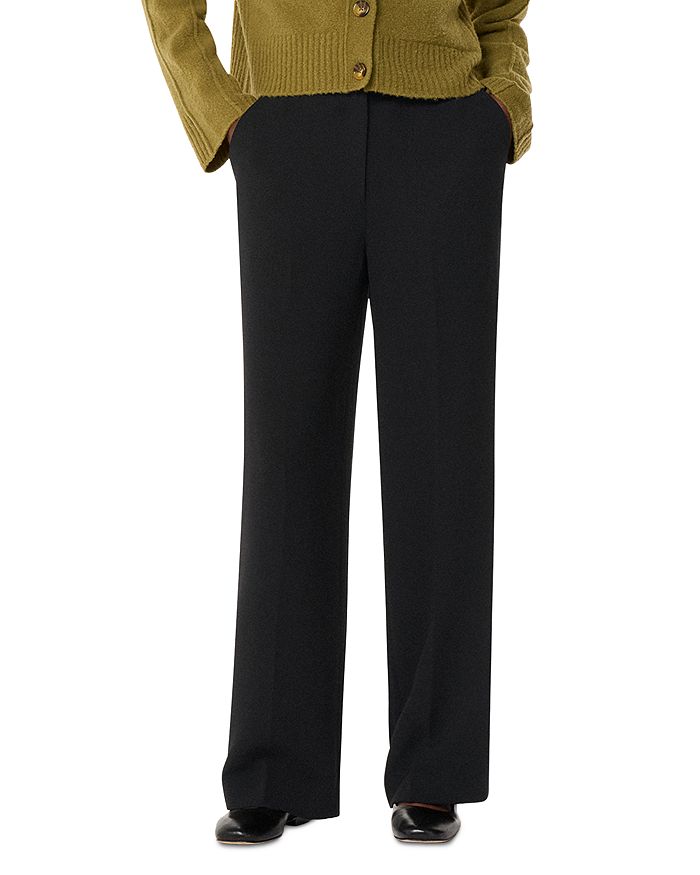 Ультимативные креповые брюки Whistles, черный
Ультимативные креповые брюки Whistles, черный