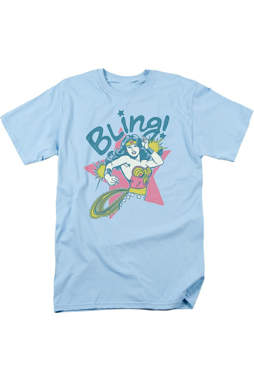 Футболка DC Comics Bling с коротким рукавом для взрослых Gildan, светло-голубой
Футболка DC Comics Bling с коротким рукавом для взрослых Gildan, светло-голубой