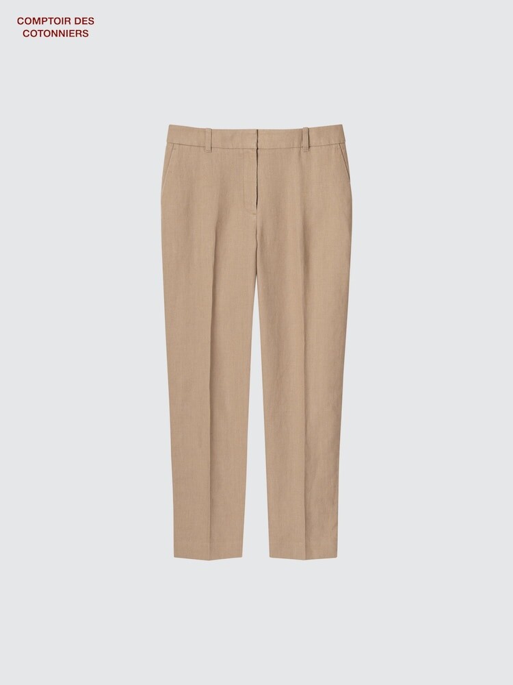 Зауженные брюки до щиколотки Uniqlo, цвет 33 хаки
Зауженные брюки до щиколотки Uniqlo, цвет 33 хаки