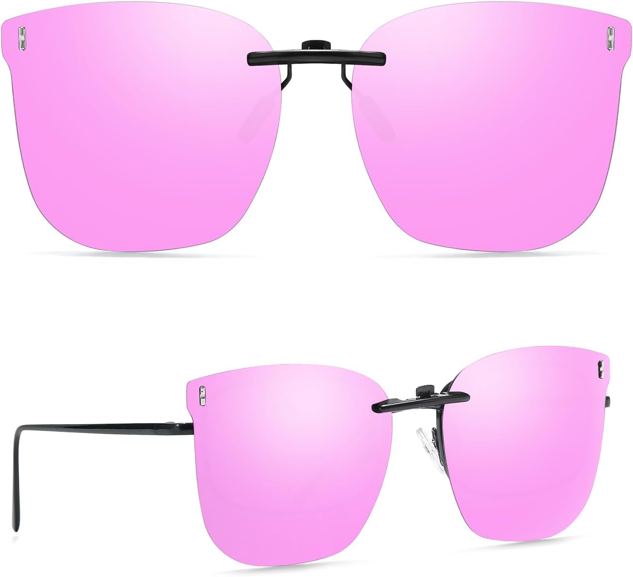 Солнцезащитные очки TJUTR увеличенного размера с поляризационными линзами, надеваемые поверх очков с диоптриями, с откидной металлической застежкой, с защитой от бликов и УФ-излучения, D2 Pink
Солнцезащитные очки TJUTR увеличенного размера с поляризационными линзами, надеваемые поверх очков с диоптриями, с откидной металлической застежкой, с защитой от бликов и УФ-излучения, D2 Pink