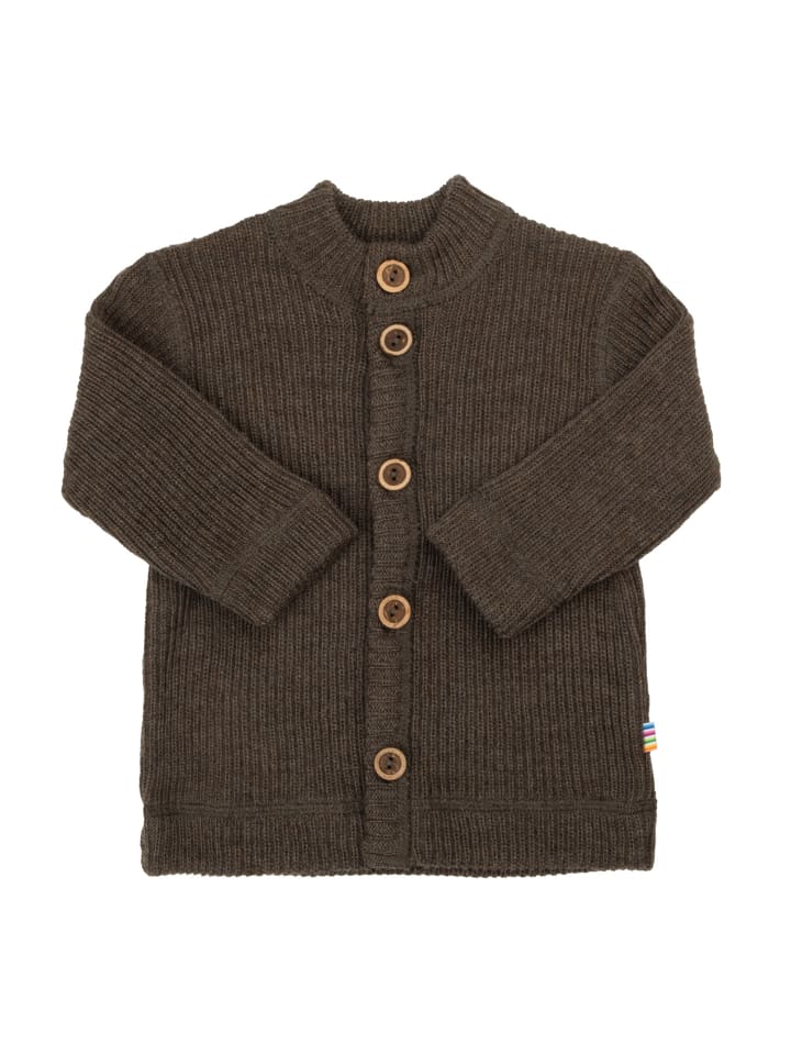Joha Кардиган в рубчик из мериносовой шерсти коричневого цвета
Joha Кардиган в рубчик из мериносовой шерсти коричневого цвета