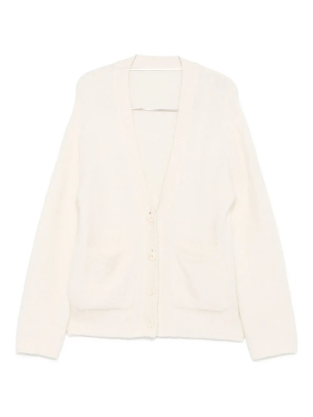 Кардиган с V-образным вырезом и карманом Dorothee Schumacher, белый
Кардиган с V-образным вырезом и карманом Dorothee Schumacher, белый