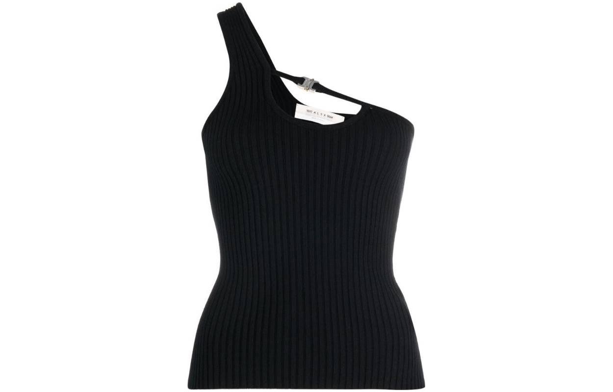 Футболка с одним плечом в рубчик 1017 ALYX 9SM, черный
Футболка с одним плечом в рубчик 1017 ALYX 9SM, черный