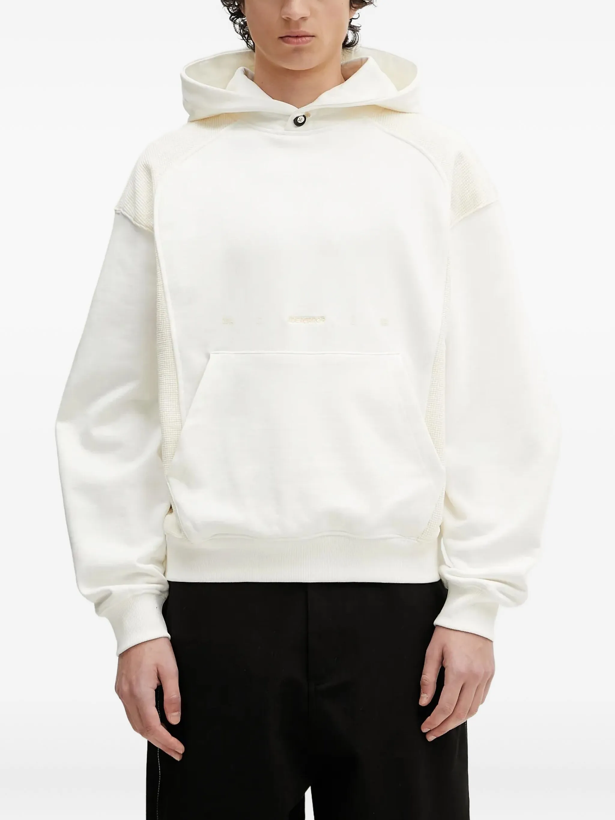 Худи со вставками Ader Error, нейтральный
Худи со вставками Ader Error, нейтральный