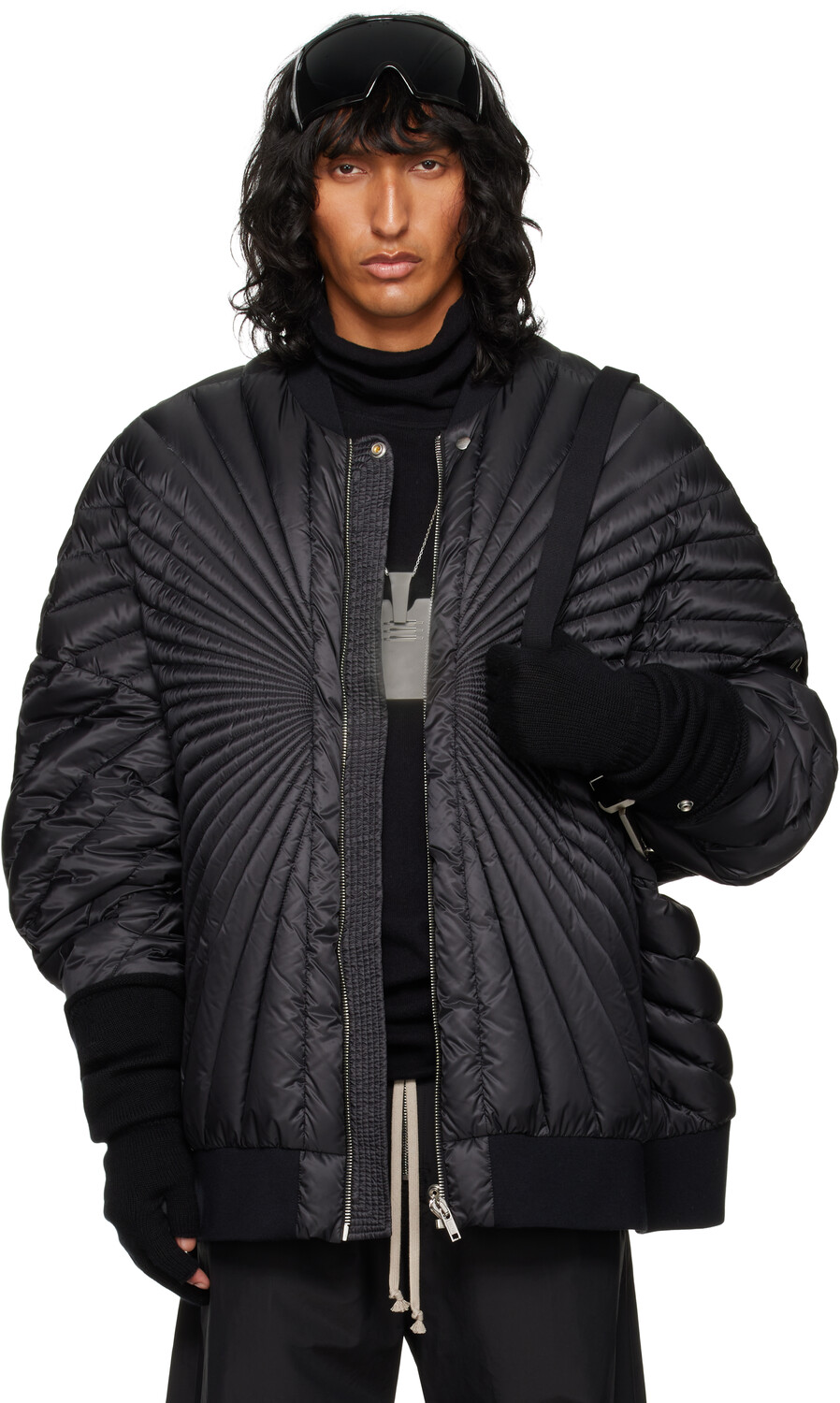 Куртка-бомбер Moncler + Radiance Peter Rick Owens, черный
Куртка-бомбер Moncler + Radiance Peter Rick Owens, черный