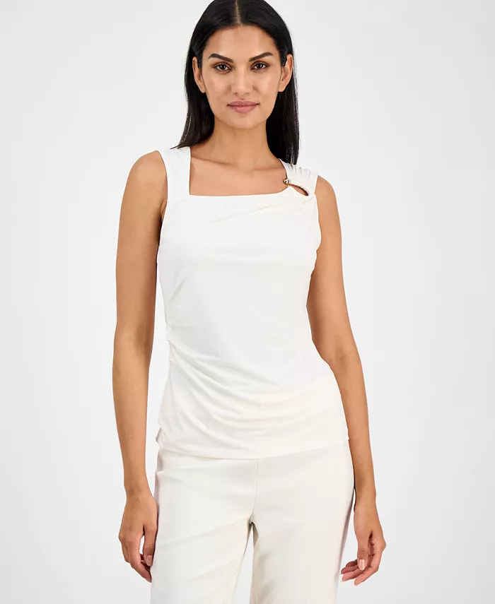 Женская майка с асимметричным вырезом Anne Klein, белый
Женская майка с асимметричным вырезом Anne Klein, белый