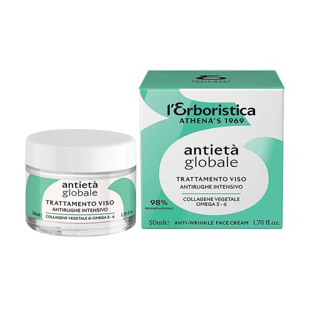 Крем для лица против морщин L'erboristica, 50 мл
Крем для лица против морщин L'erboristica, 50 мл
