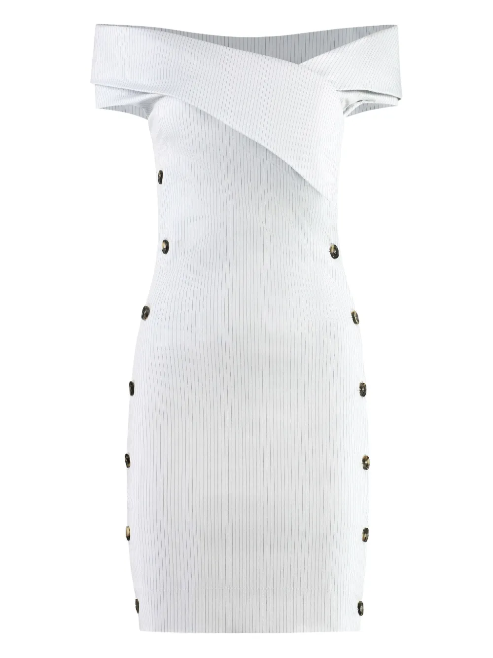 Платье мини с декорированными пуговицами Philosophy Di Lorenzo Serafini, белый
Платье мини с декорированными пуговицами Philosophy Di Lorenzo Serafini, белый