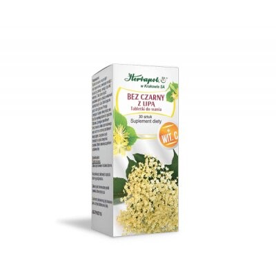 Гербапол, Бузина с липой, 30 пастилок Inna marka
Гербапол, Бузина с липой, 30 пастилок Inna marka