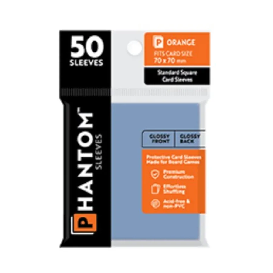 Матовый/Матовый - Оранжевый, 70х70мм (50), Phantom Sleeves
Матовый/Матовый - Оранжевый, 70х70мм (50), Phantom Sleeves