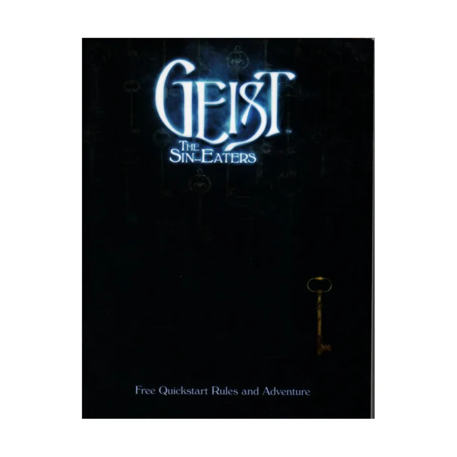 Quickstart Rules w/The Return of Mr. Monster, Geist - The Sin-Eaters, мягкая обложка
Quickstart Rules w/The Return of Mr. Monster, Geist - The Sin-Eaters, мягкая обложка