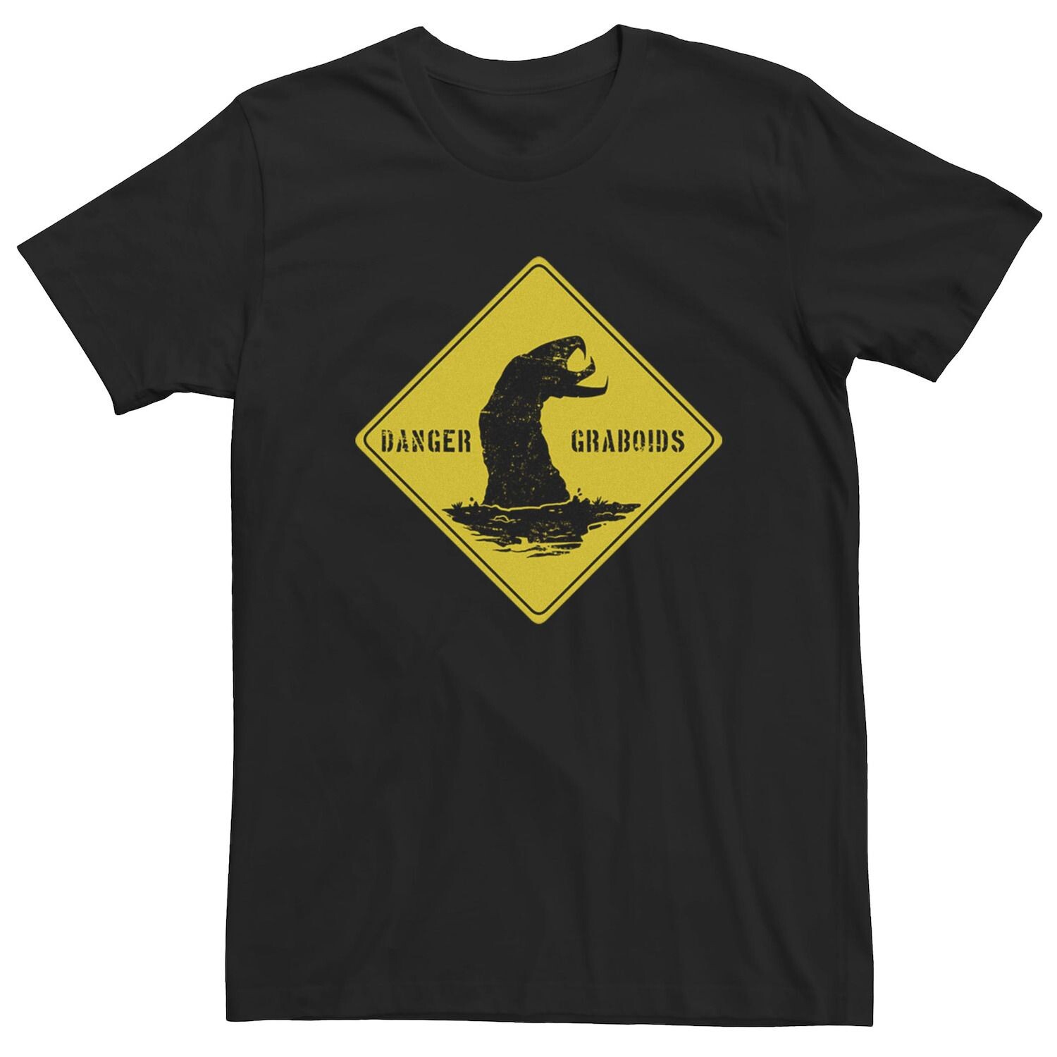 Мужская футболка с предупреждающим знаком о треморе и грабоидах с бриллиантами Licensed Character
Мужская футболка с предупреждающим знаком о треморе и грабоидах с бриллиантами Licensed Character