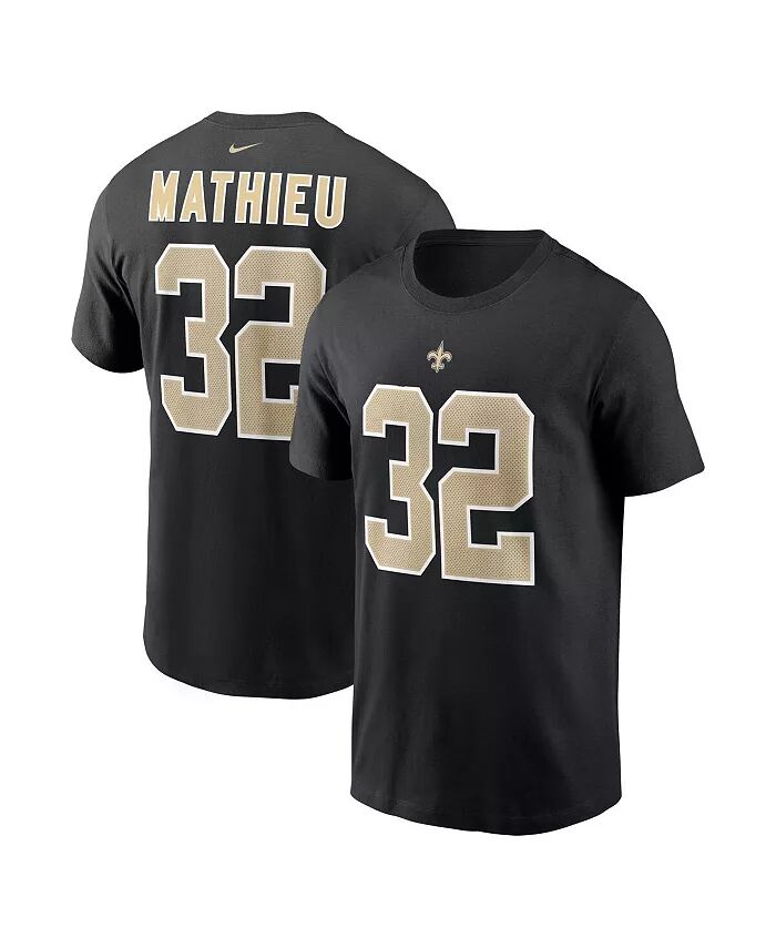 Мужская черная футболка Tyrann Mathieu New Orleans Saints с именем и номером игрока Nike
Мужская черная футболка Tyrann Mathieu New Orleans Saints с именем и номером игрока Nike