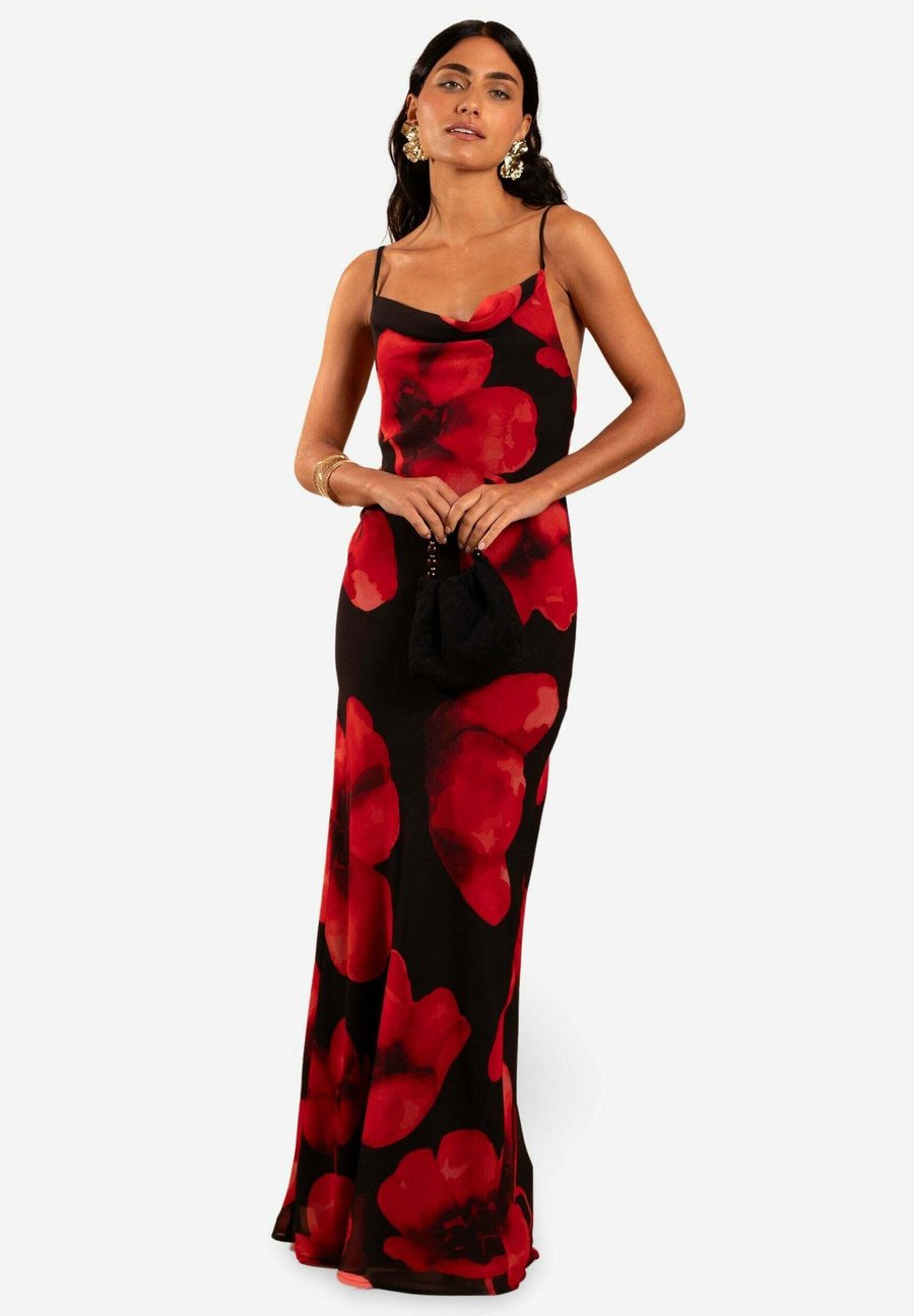 Платье THE-ARE LARGO CON VOLANTE, Black/Red/Black
Платье THE-ARE LARGO CON VOLANTE, Black/Red/Black