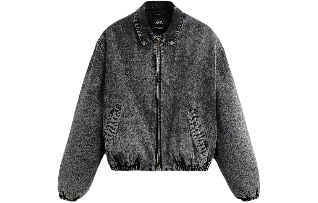 Джинсовая куртка мужская черная Zara, черный
Джинсовая куртка мужская черная Zara, черный