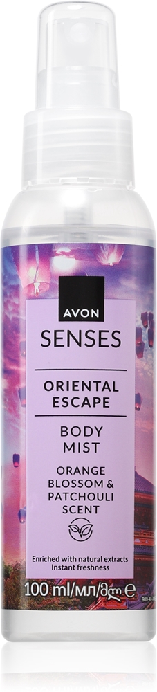 Ароматизированный спрей для тела Senses Oriental Escape Avon, 100 мл
Ароматизированный спрей для тела Senses Oriental Escape Avon, 100 мл