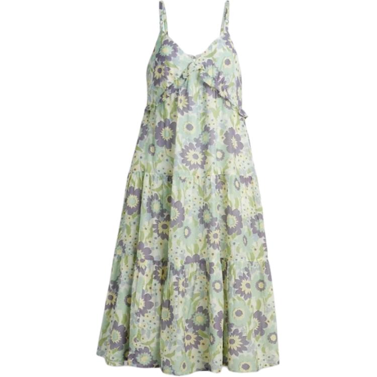 COACH Женское зеленое платье-комбинация
COACH Женское зеленое платье-комбинация