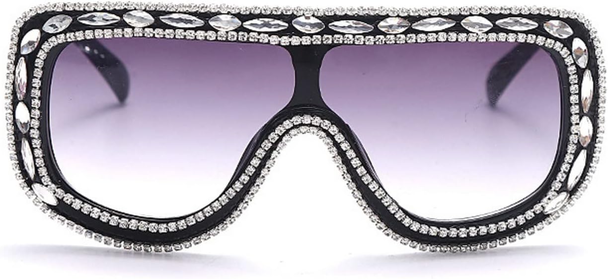 Солнцезащитные очки COTIA в большой оправе, цельные, с бриллиантами и стразами, роскошные, блестящие, винтажные, увеличенного размера, с защитой от УФ-излучения UV400, Black
Солнцезащитные очки COTIA в большой оправе, цельные, с бриллиантами и стразами, роскошные, блестящие, винтажные, увеличенного размера, с защитой от УФ-излучения UV400, Black