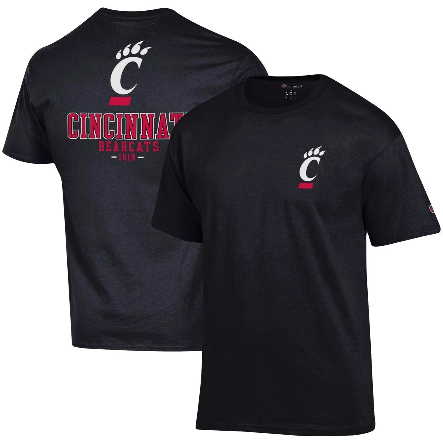Мужская черная футболка Cincinnati Bearcats Stack 2-Hit Champion, Черный, Мужская черная футболка Cincinnati Bearcats Stack 2-Hit Champion
Мужская черная футболка Cincinnati Bearcats Stack 2-Hit Champion, Черный, Мужская черная футболка Cincinnati Bearcats Stack 2-Hit Champion