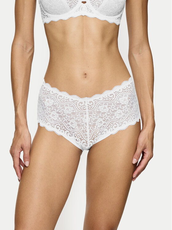 Классические женские трусы с высокой талией Amourette 10210675 Triumph, белый
Классические женские трусы с высокой талией Amourette 10210675 Triumph, белый