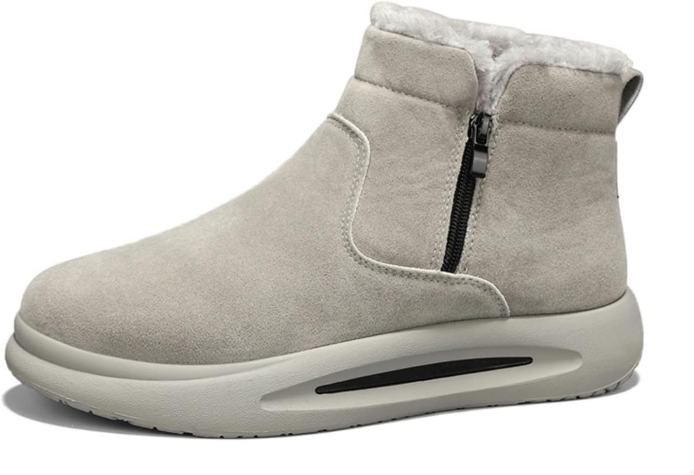 Мужские зимние сапоги с флисовой подкладкой: боковая молния, мягкая толстая подкладка, легкая амортизирующая подошва, замшевая текстура- идеально для холодной погоды, повседневной и повседневной носки Khwfjas, серый
Мужские зимние сапоги с флисовой подкладкой: боковая молния, мягкая толстая подкладка, легкая амортизирующая подошва, замшевая текстура- идеально для холодной погоды, повседневной и повседневной носки Khwfjas, серый