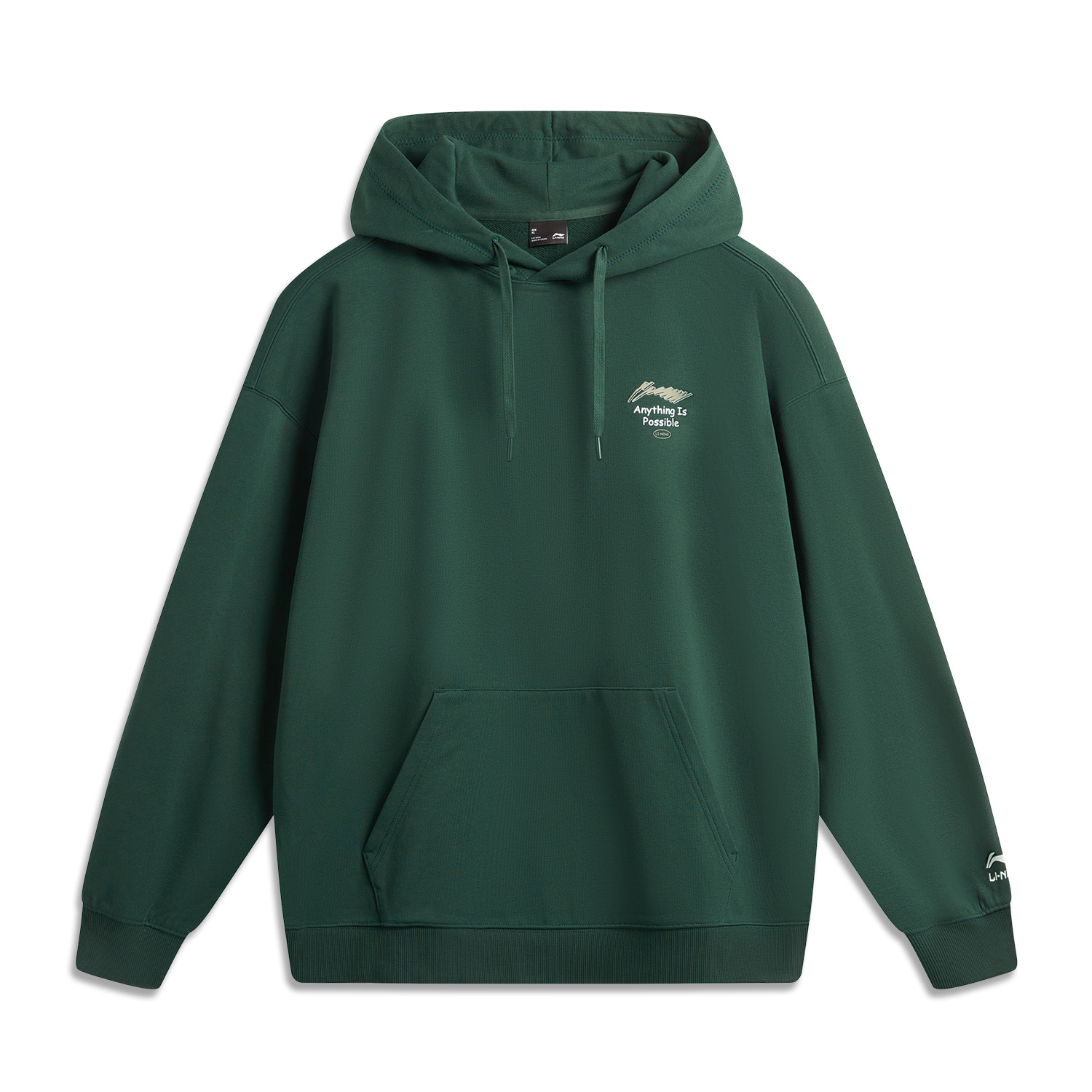 LINING Спортивный свитшот Unisex Dark Green
LINING Спортивный свитшот Unisex Dark Green