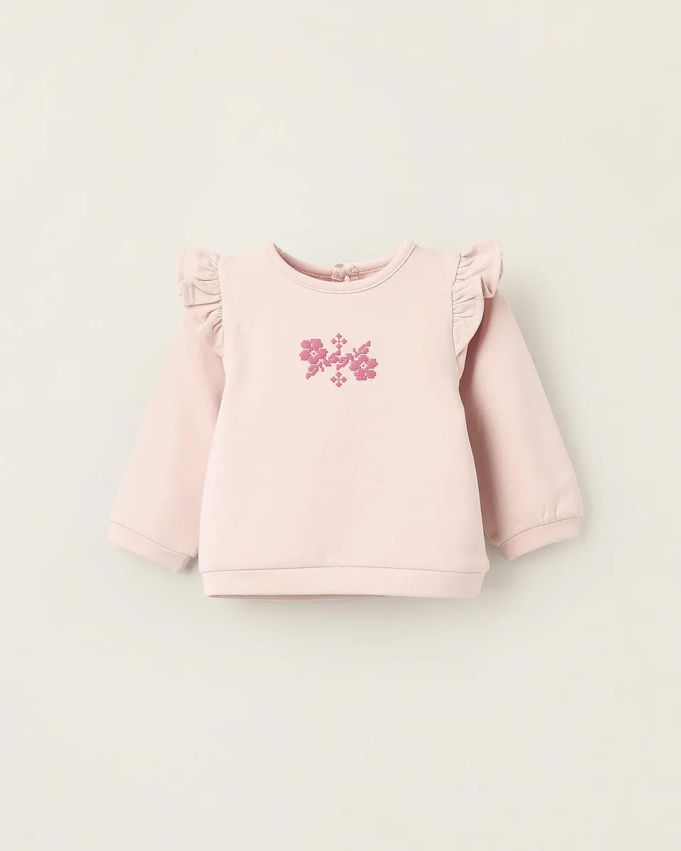 Пижама для девочки 2 предмета из канеле Zippy, розовый
Пижама для девочки 2 предмета из канеле Zippy, розовый